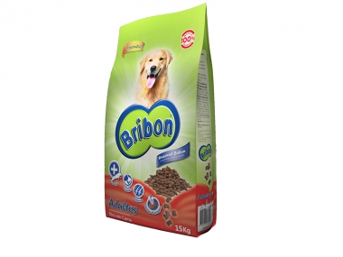 alimento bribon delicioso melhor ração seca cão adulto