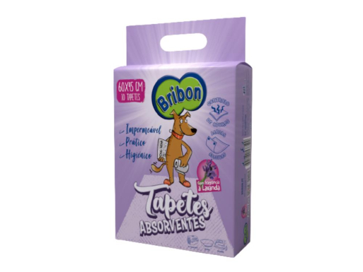 tapete higiénico cão absorvente cachorro lavanda com cheiro